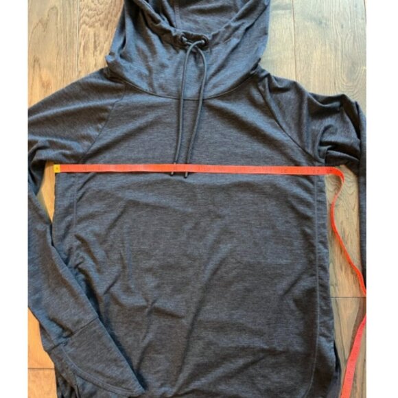 Athleta Uptempo Performance Hoodie Size XS Navy Stretch Athleisure Gym Yoga Run - Picture 5 of 6